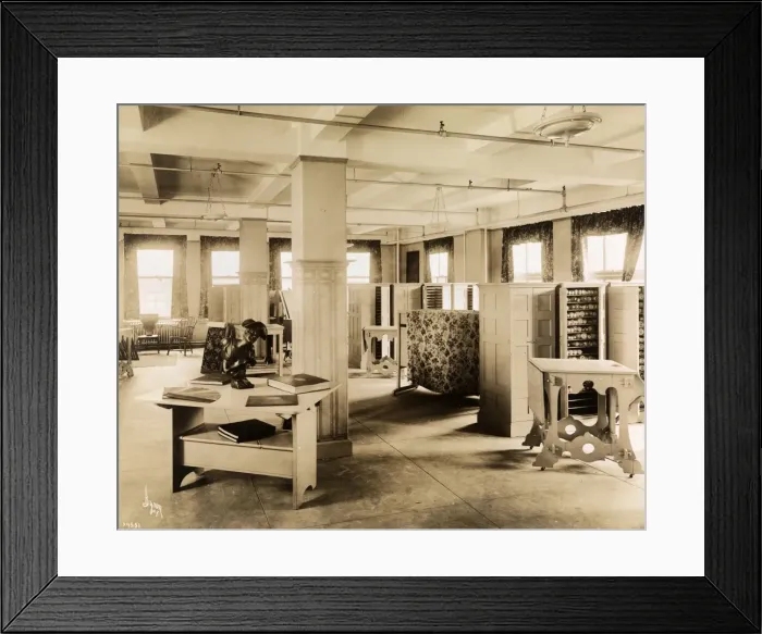Framed Print : Wallpaper showroom, New York Framed Print : Wallpaper showroom, New York