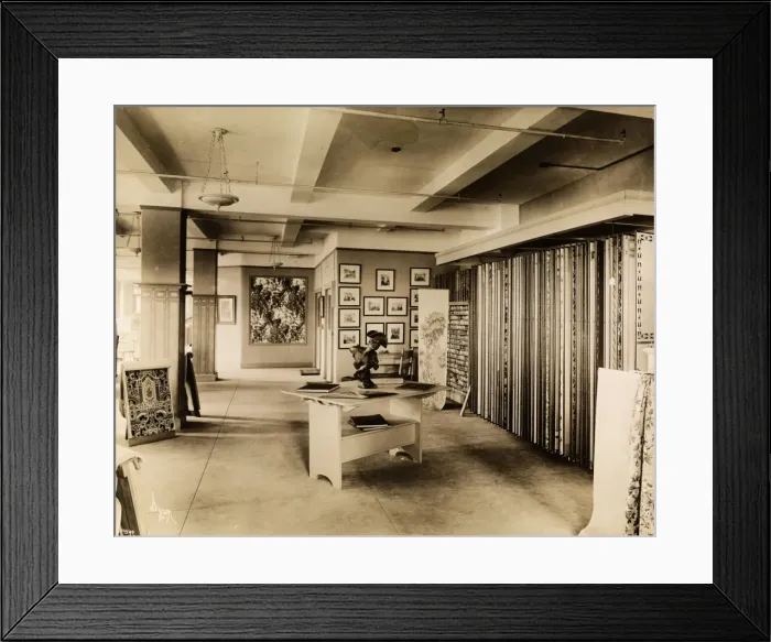 Framed Print : Wallpaper showroom, New York Framed Print : Wallpaper showroom, New York