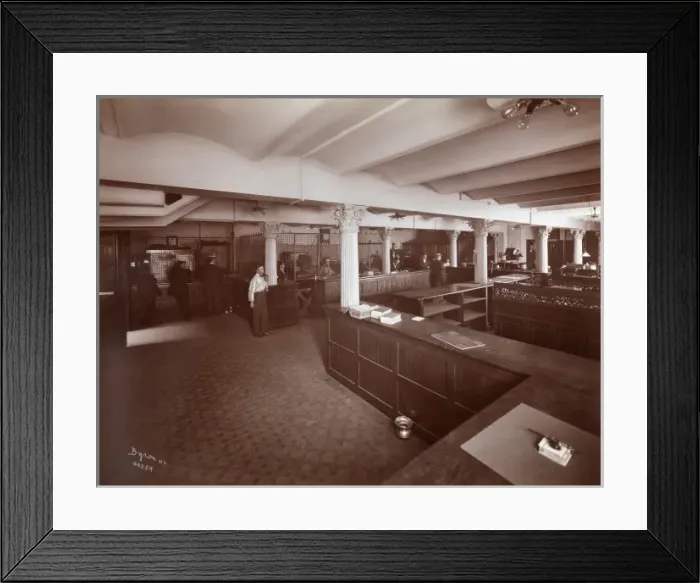 Framed Print : Steamship offices Framed Print : Steamship offices