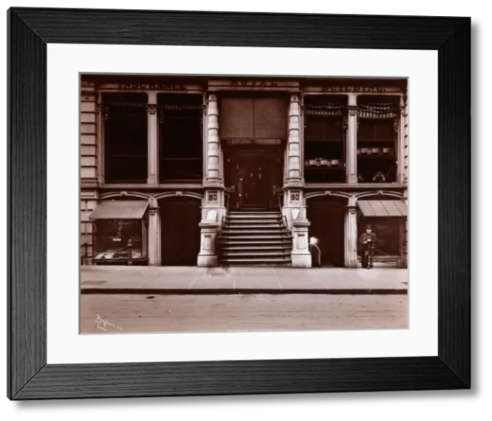Framed Print : Steamship offices Framed Print : Steamship offices
