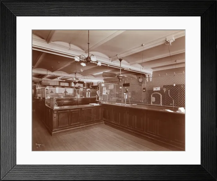 Framed Print : Steamship offices Framed Print : Steamship offices