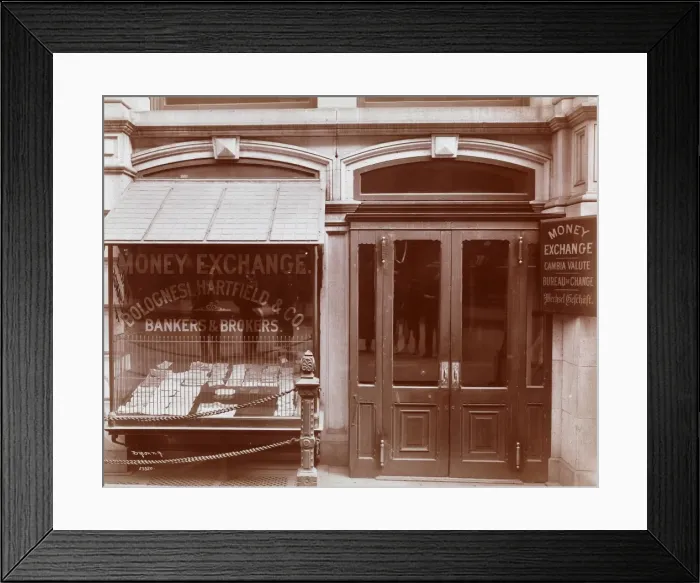 Framed Print : Steamship offices Framed Print : Steamship offices