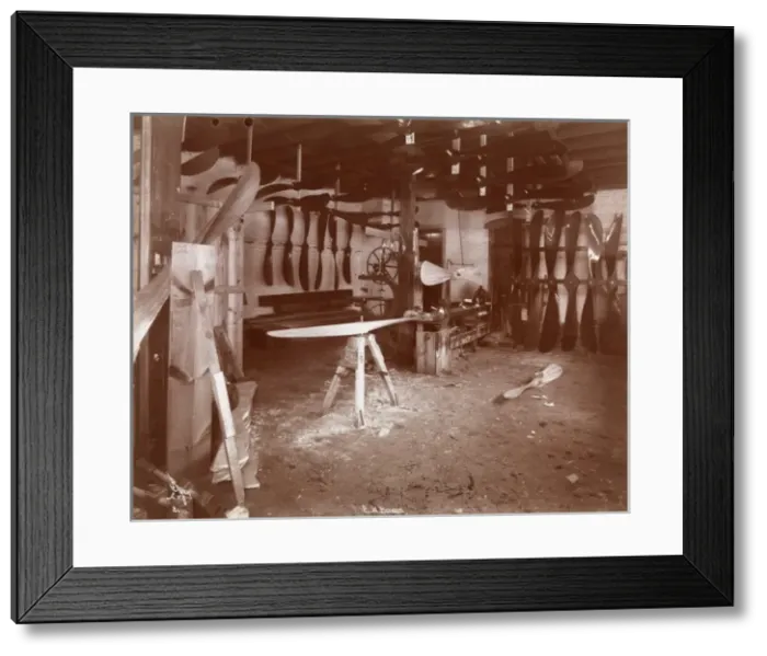 Framed Print : Bonson propellor factory Framed Print : Bonson propellor factory
