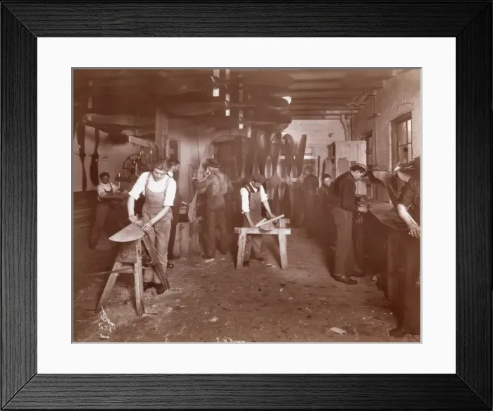 Framed Print : Bonson propellor factory Framed Print : Bonson propellor factory