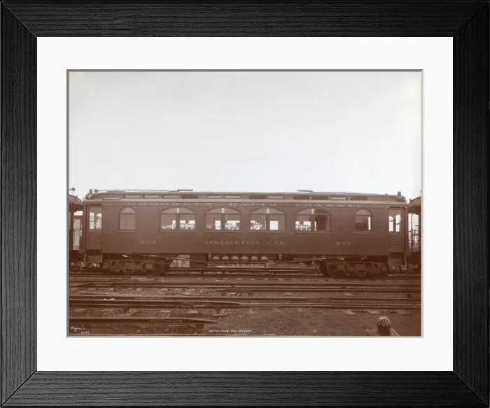 Framed Print : Instruction Train Framed Print : Instruction Train