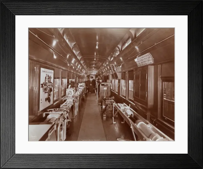 Framed Print : Instruction Train Framed Print : Instruction Train