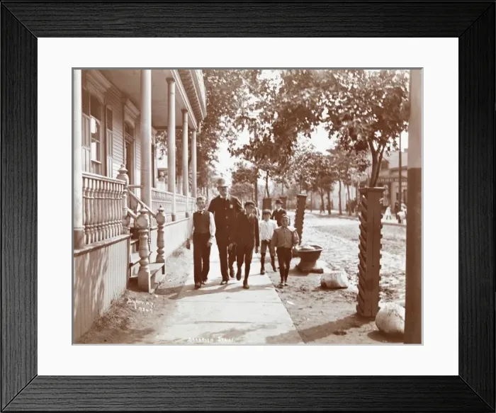 Framed Print : Brooklyn Car Strike Framed Print : Brooklyn Car Strike