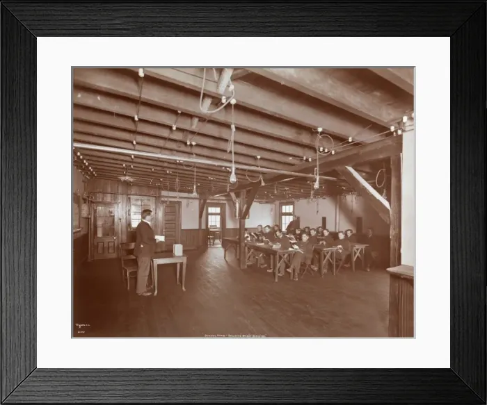 Framed Print : BRT Mens building Framed Print : BRT Mens building