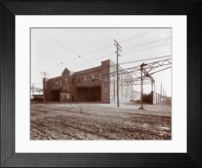 Framed Print : BRT Flatbush Depot, New York Framed Print : BRT Flatbush Depot, New York