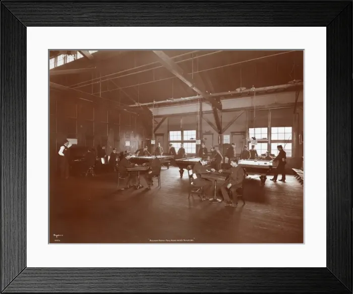 Framed Print : BRT Mens building Framed Print : BRT Mens building