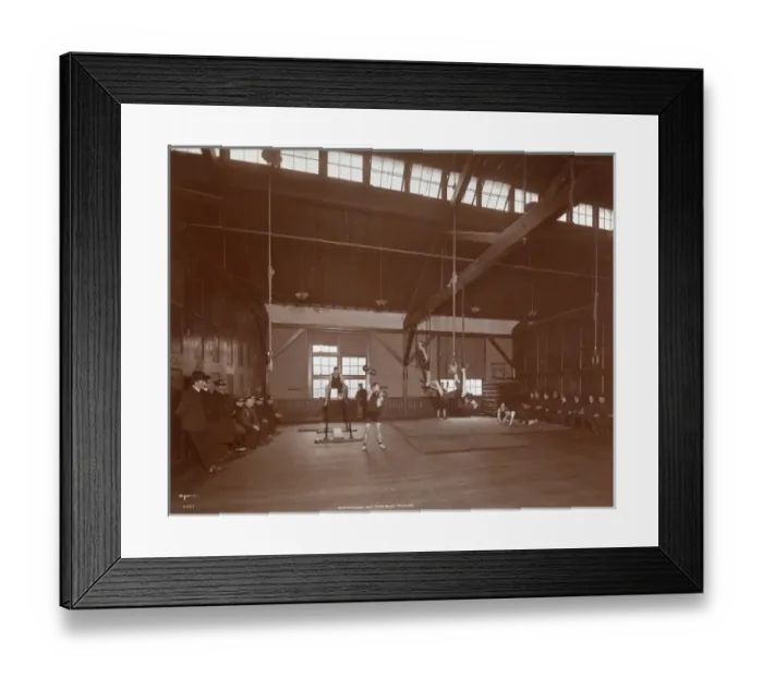 Framed Print : BRT Mens building Framed Print : BRT Mens building