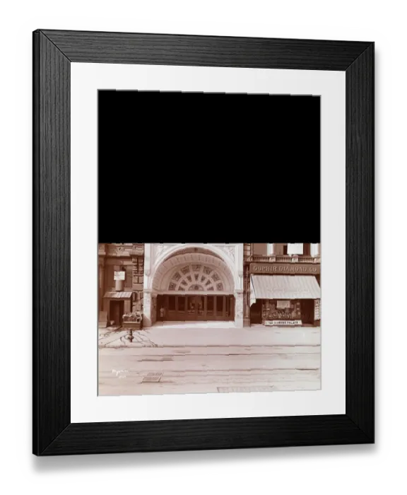 Framed Print : Vaudeville Theatre, New York