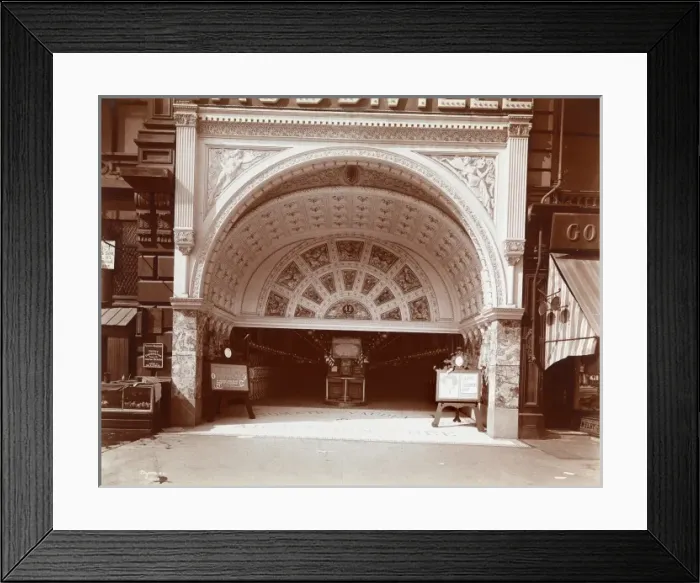 Framed Print : Vaudeville Theatre, New York Framed Print : Vaudeville Theatre, New York