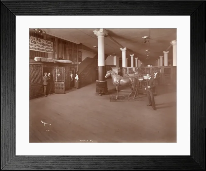 Framed Print : Borgfeldt Department Store, New York Framed Print : Borgfeldt Department Store, New York