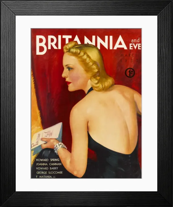Framed Print : Britannia and Eve magazine, March 1939 Framed Print : Britannia and Eve magazine, March 1939