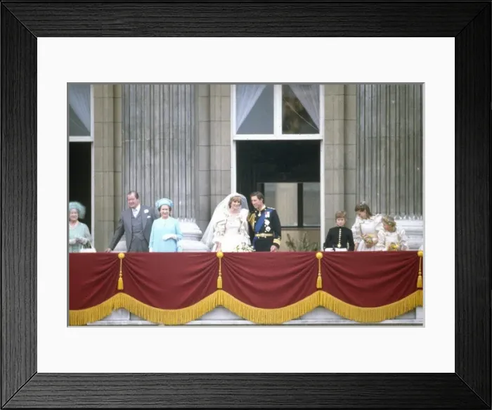 Framed Print : Royal Wedding 1981 Framed Print : Royal Wedding 1981