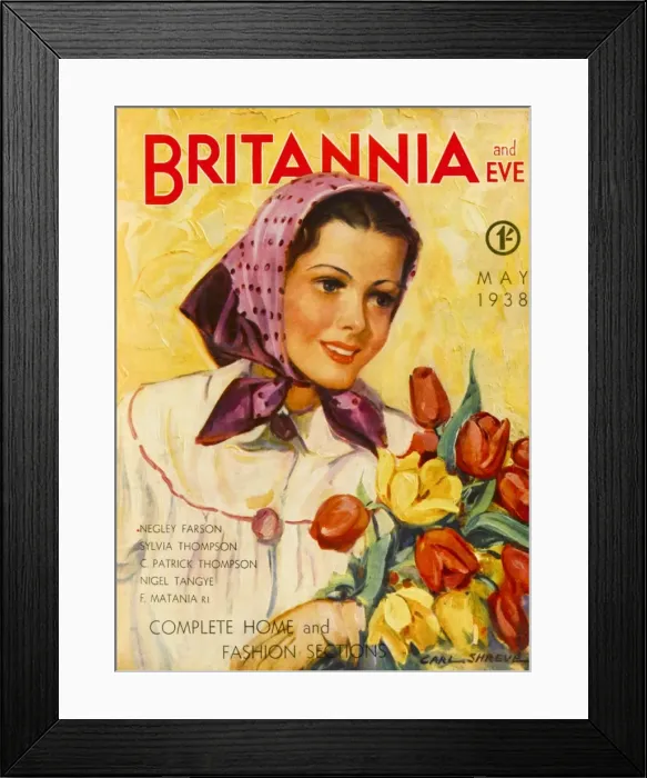 Framed Print : Britannia and Eve magazine, May 1938 Framed Print : Britannia and Eve magazine, May 1938