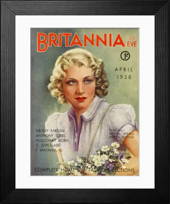 Framed Print : Britannia and Eve magazine, April 1938 Framed Print : Britannia and Eve magazine, April 1938