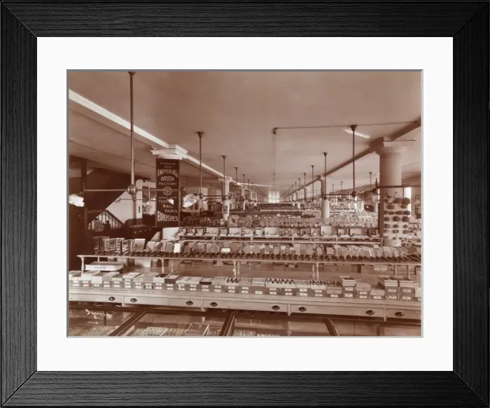Framed Print : Borgfeldt Department Store, New York Framed Print : Borgfeldt Department Store, New York