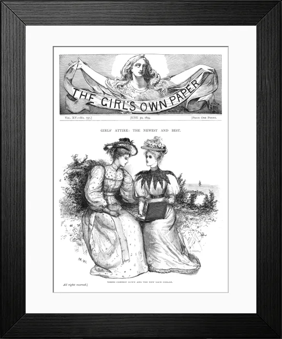 Framed Print : Two young ladies converse Framed Print : Two young ladies converse