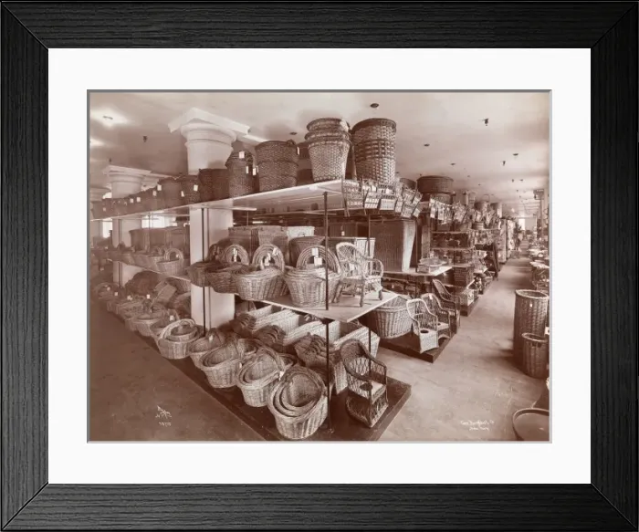 Framed Print : Borgfeldt Department Store, New York Framed Print : Borgfeldt Department Store, New York