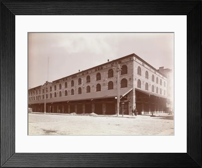 Framed Print : Cold Storage Warehouse, New York Framed Print : Cold Storage Warehouse, New York