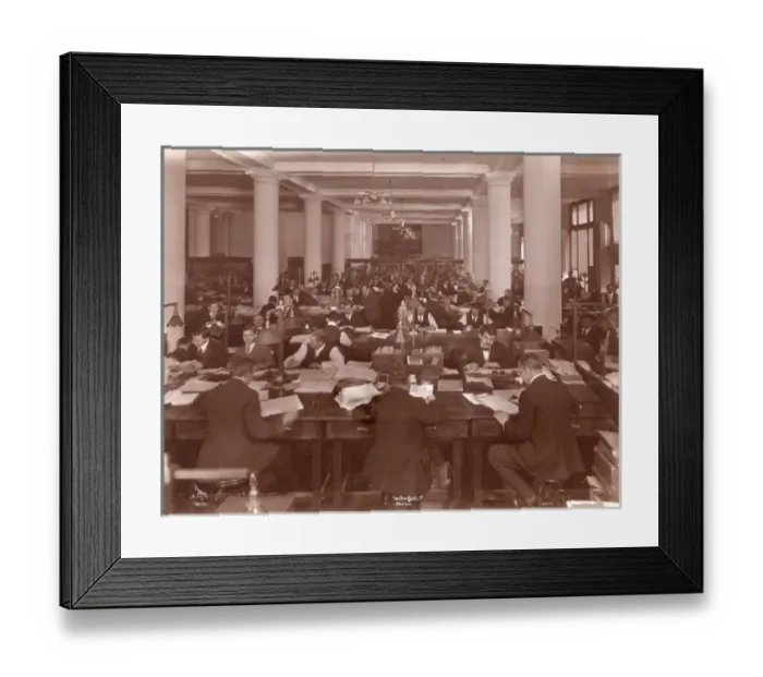 Framed Print : Borgfeldt Department Store, New York Framed Print : Borgfeldt Department Store, New York