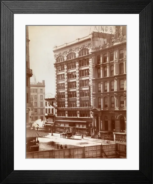 Framed Print : Broadway. New York Framed Print : Broadway. New York