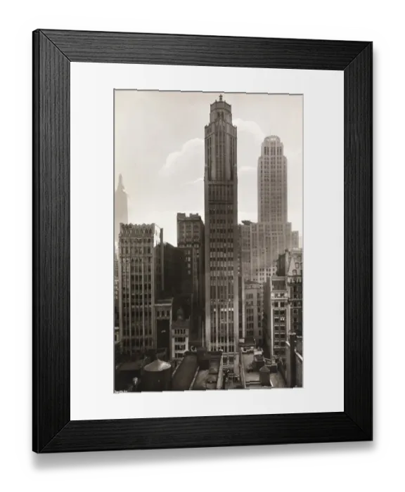 Framed Print : Bush Building, New York Framed Print : Bush Building, New York
