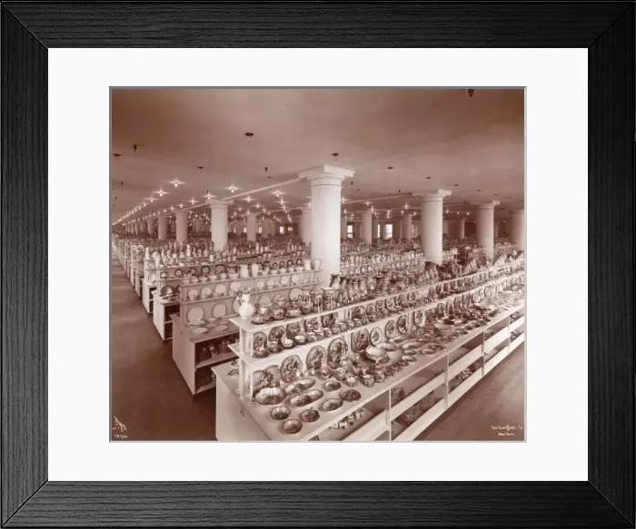 Framed Print : Borgfeldt Department Store, New York Framed Print : Borgfeldt Department Store, New York
