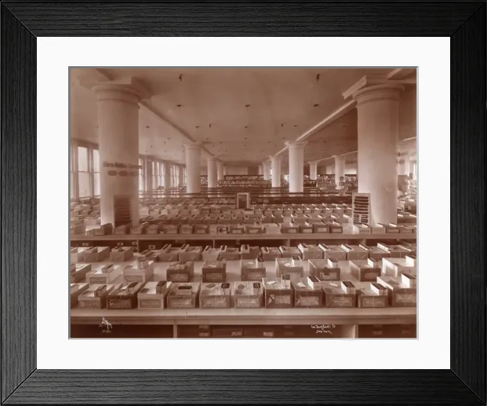 Framed Print : Borgfeldt Department Store, New York Framed Print : Borgfeldt Department Store, New York
