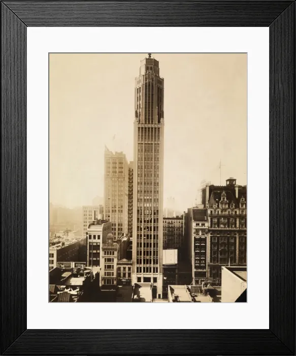Framed Print : Bush Building, New York Framed Print : Bush Building, New York