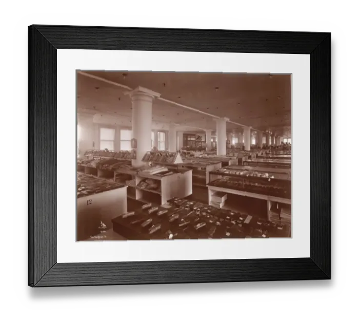 Framed Print : Borgfeldt Department Store, New York Framed Print : Borgfeldt Department Store, New York