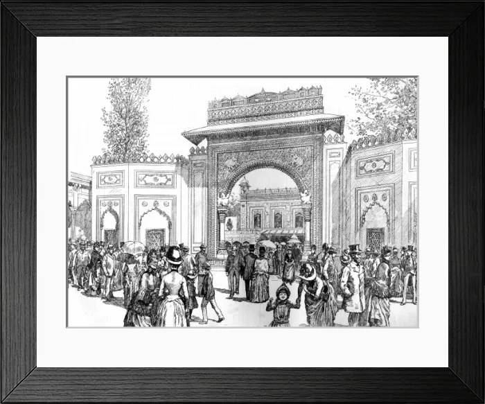 Framed Print : The Colonial and Indian Exhibition Framed Print : The Colonial and Indian Exhibition