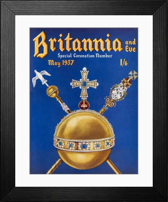 Framed Print : Britannia and Eve magazine, May 1937 Framed Print : Britannia and Eve magazine, May 1937