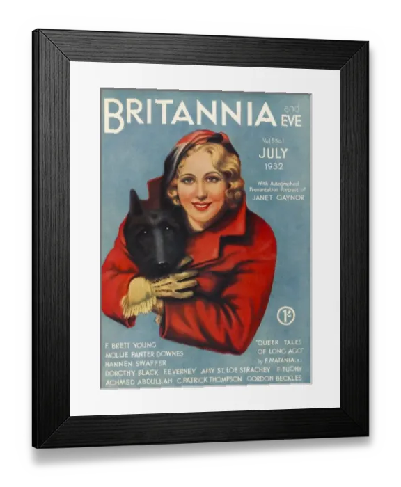 Framed Print : Britannia and Eve magazine, July 1932 Framed Print : Britannia and Eve magazine, July 1932