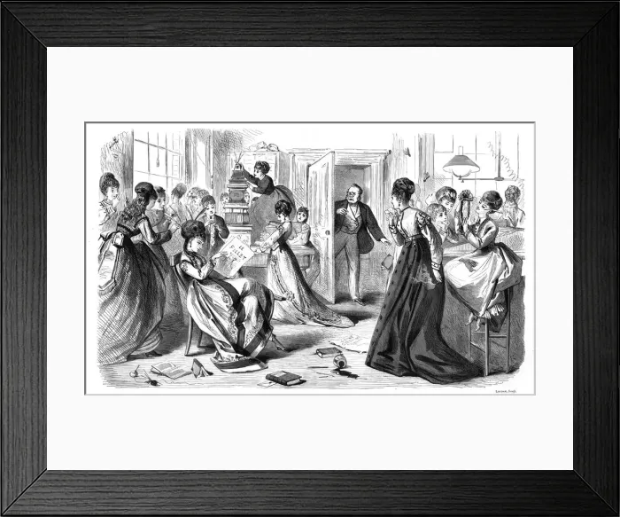Framed Print : Employment of Women Framed Print : Employment of Women