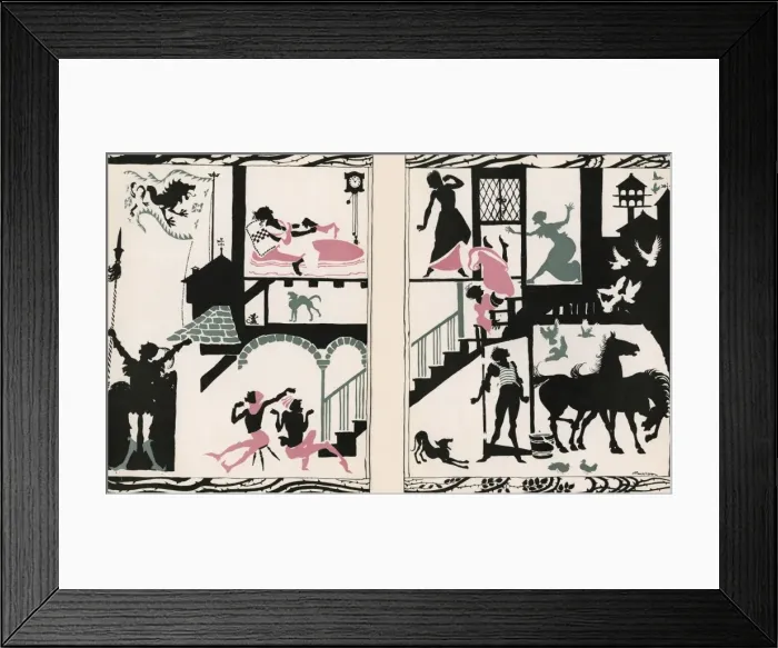 Framed Print : Sleeping Beauty by Arthur Rackham Framed Print : Sleeping Beauty by Arthur Rackham