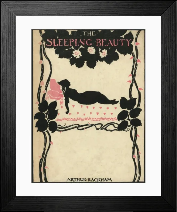 Framed Print : Sleeping Beauty by Arthur Rackham Framed Print : Sleeping Beauty by Arthur Rackham