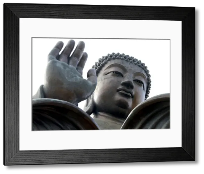 Framed Print : Hong Kong. The Tian Tan Big Buddha statue on Lantau Island in Hong Kong, China Framed Print : Hong Kong. The Tian Tan Big Buddha statue on Lantau Island in Hong Kong, China