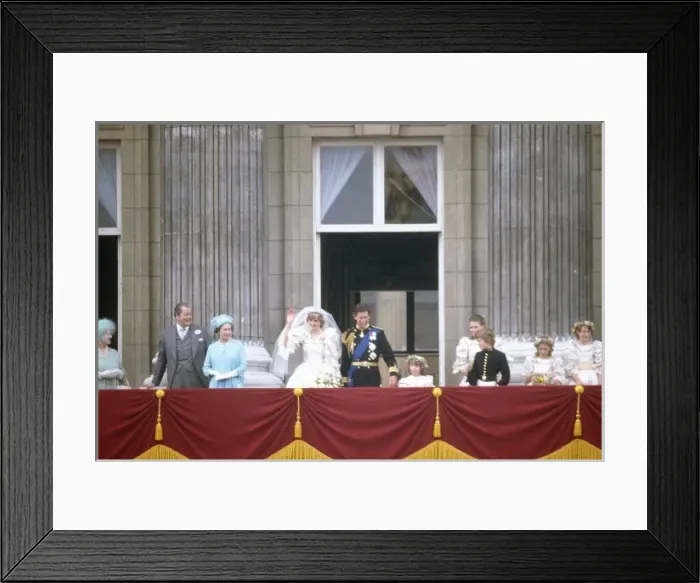 Framed Print : Royal Wedding 1981 Framed Print : Royal Wedding 1981