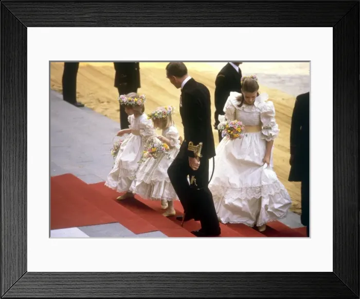 Framed Print : Royal wedding 1981 Framed Print : Royal wedding 1981