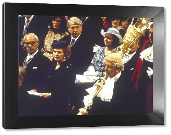 Royal wedding 1981 - Margaret Thatcher