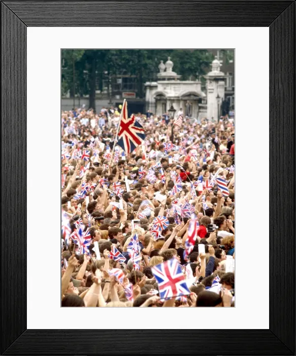 Framed Print : Royal Wedding 1981 Framed Print : Royal Wedding 1981