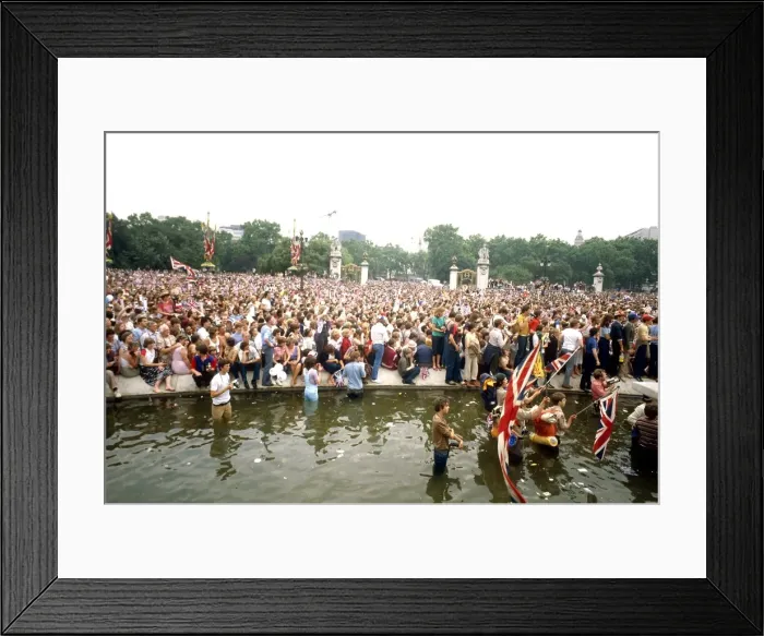 Framed Print : Royal Wedding 1981 Framed Print : Royal Wedding 1981