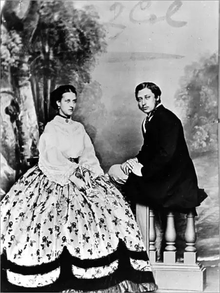 Albert Edward, Prince of Wales with Alexandra, Princess of W