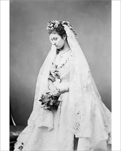 Princess Louise on her wedding day