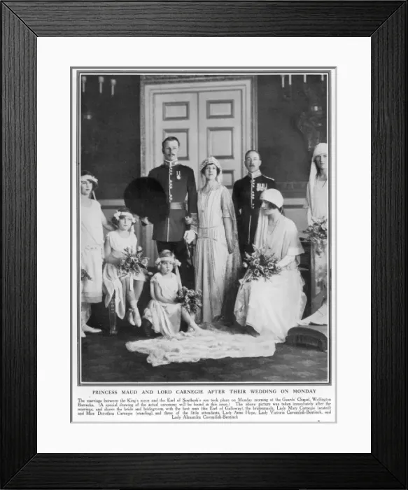 Framed Print : Duff Carnegie Wedding