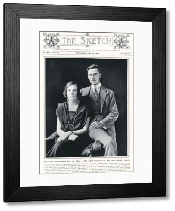 Framed Print : Mountbatten wedding 1922 Framed Print : Mountbatten wedding 1922