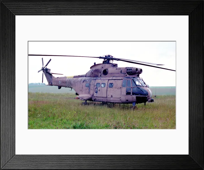 Framed Print : Westland-Aerospatiale Puma HC.1 XW217 - G Framed Print : Westland-Aerospatiale Puma HC.1 XW217 - G